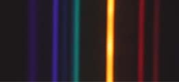                     Helium visible spectrum